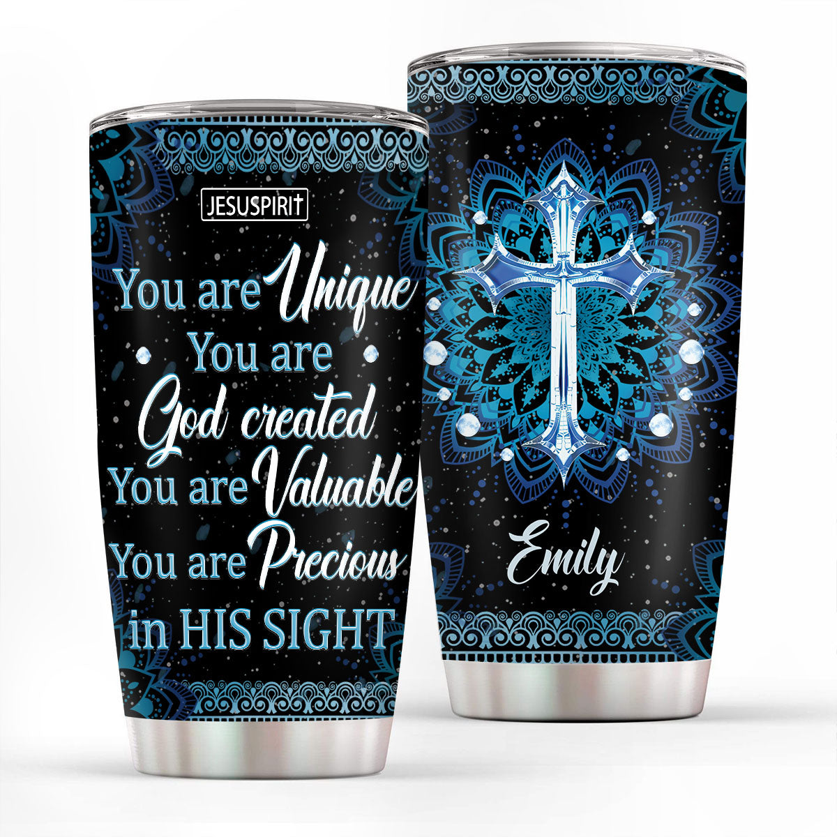 You Are Precious in His Sight - Personalized Tumbler