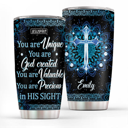 You Are Precious in His Sight - Personalized Tumbler