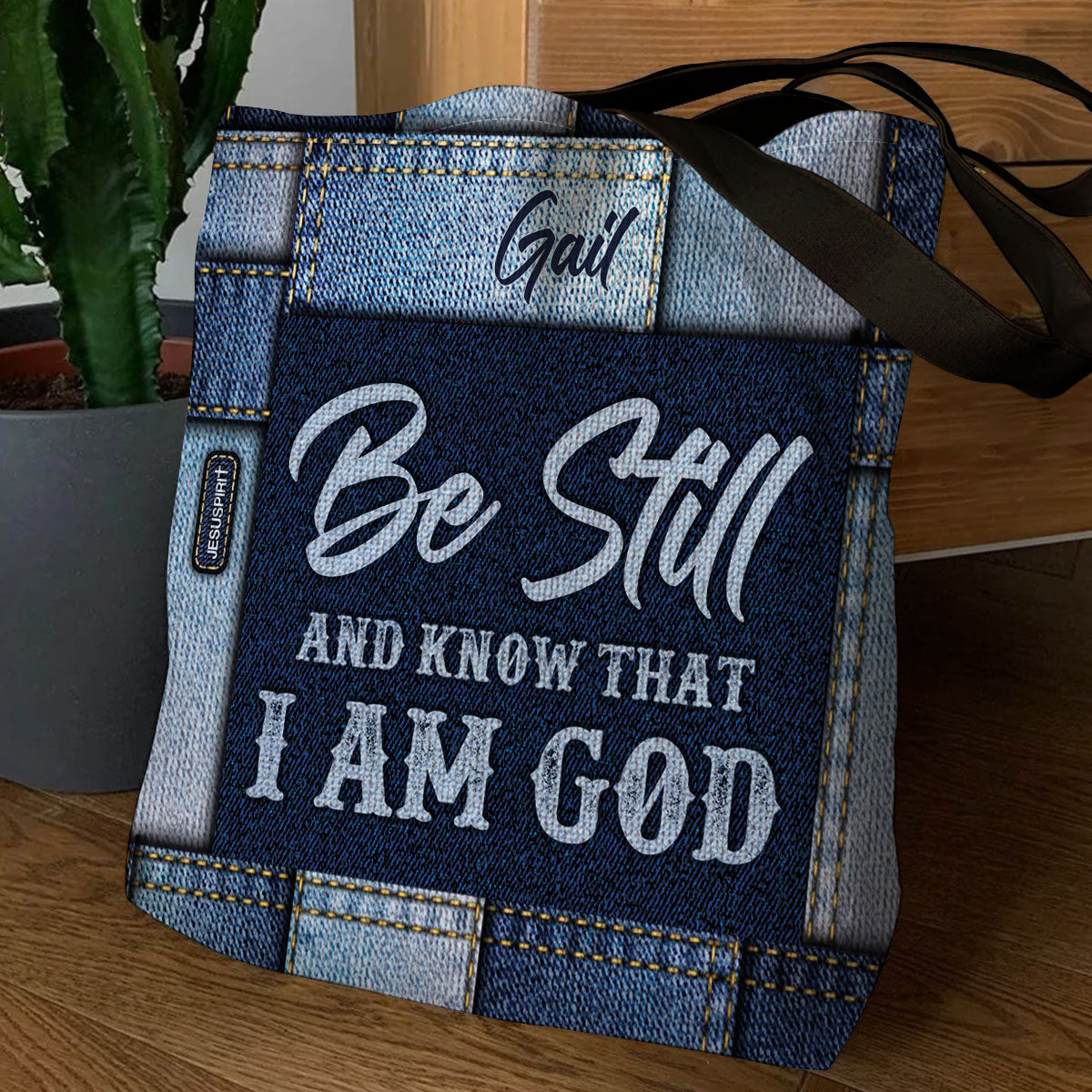 Be Still And Know Christian Faith Tote Bag - Personalized Gift for Her GTTJS10054
