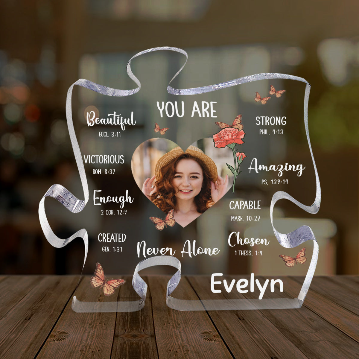 You Are Beautiful You Are Amazing - Personalized Acrylic Plaque GAPJS10293
