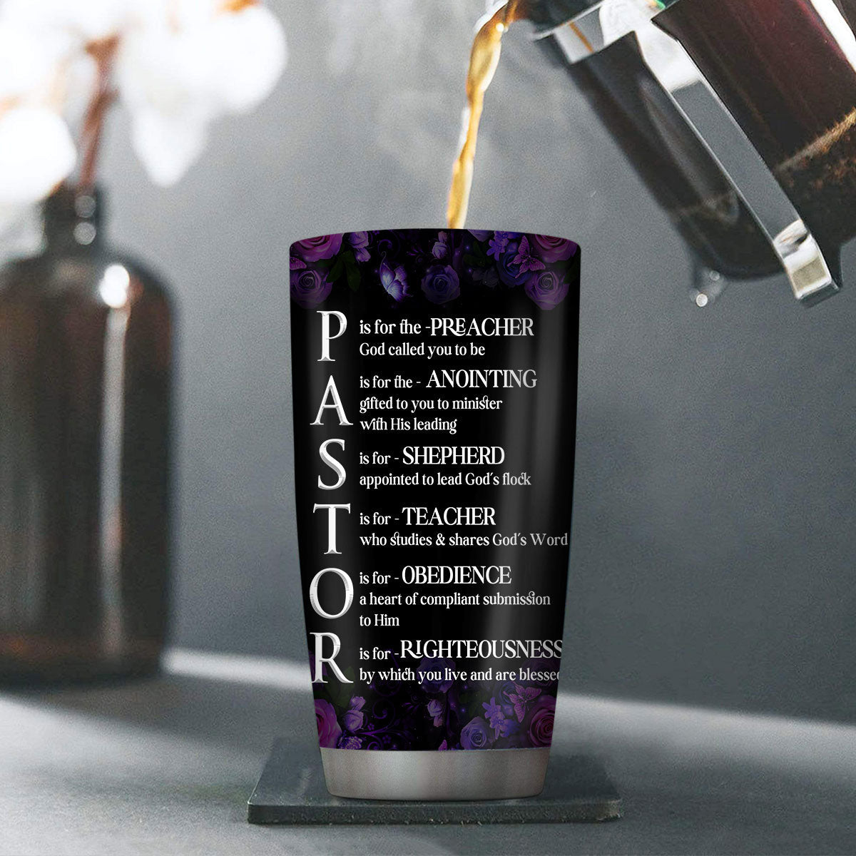 Jesus Cross - Inspirational Stainless Steel Tumbler 20oz