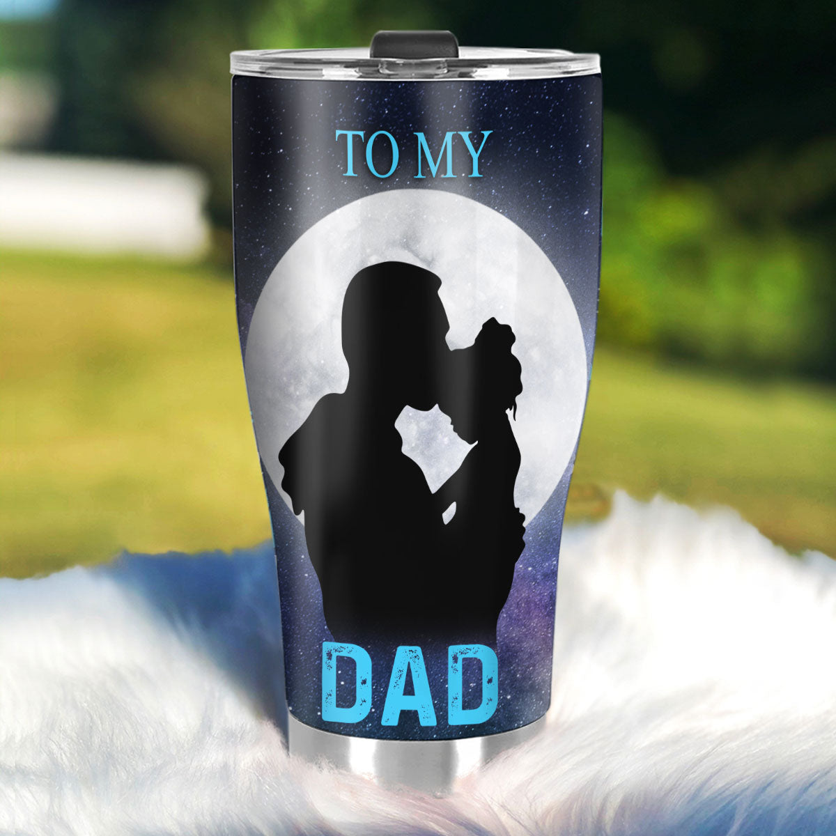 Sentimental Dad Gift - Personalized Stainless Steel Tumbler
