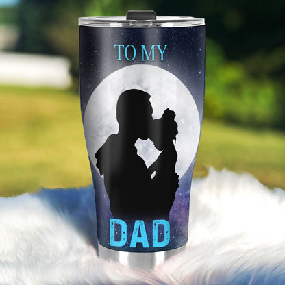 Sentimental Dad Gift - Personalized Stainless Steel Tumbler