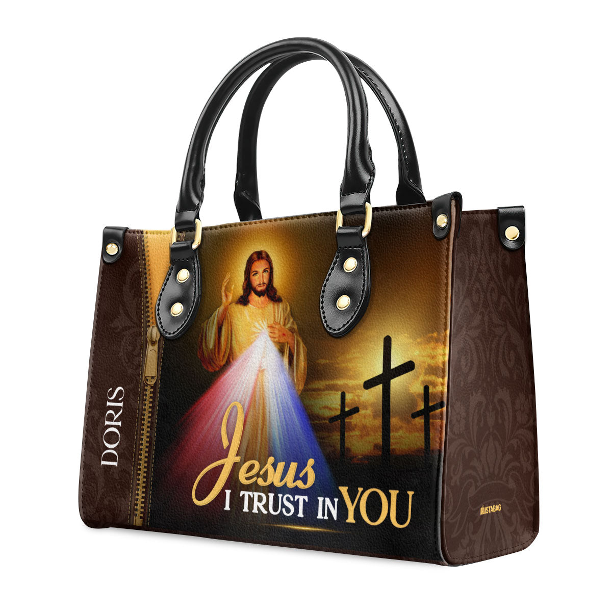 Faith-Inspired - Personalized Leather Handbag GMJSLB200098