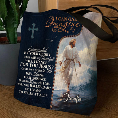 Matthew 5:8 Inspirational Gift - Personalized Tote Bag GTTJS10243