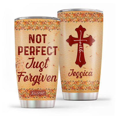 Just Forgiven - Personalized Stainless Steel Tumbler