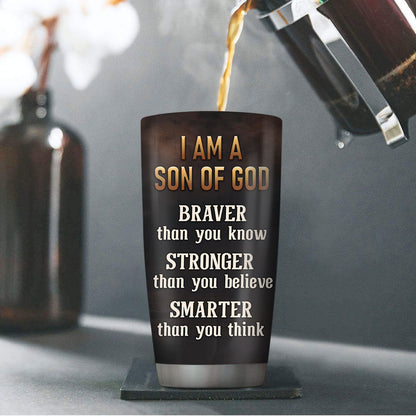 Son Of God - Personalized Stainless Steel Tumbler