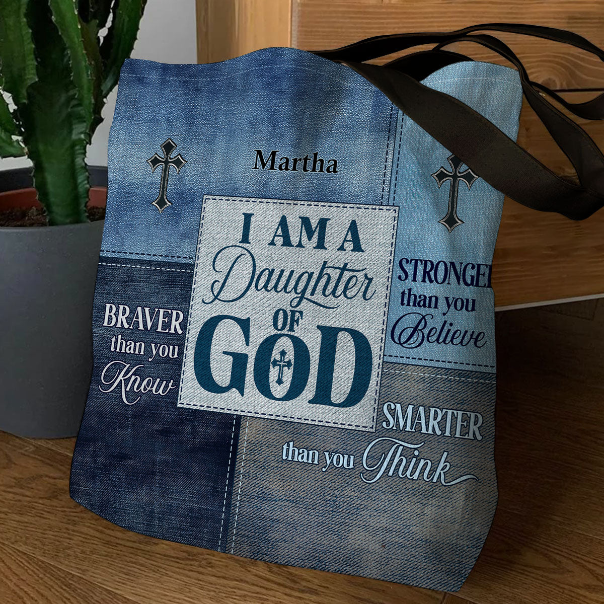 Matthew 5:8 Blessing - Personalized Tote Bag GTTJS10230