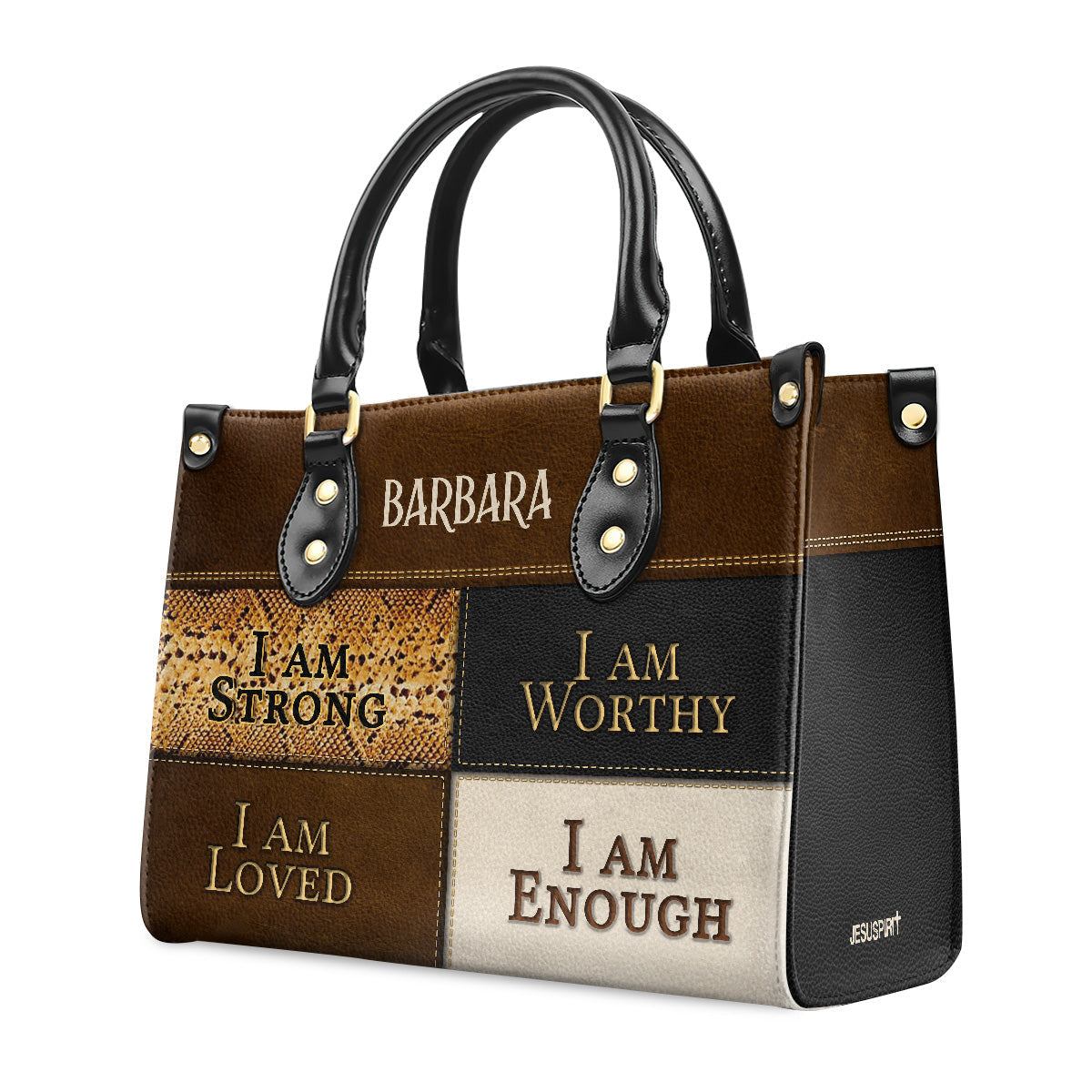 Faith-Inspired - Personalized Leather Handbag GMJSLB200087