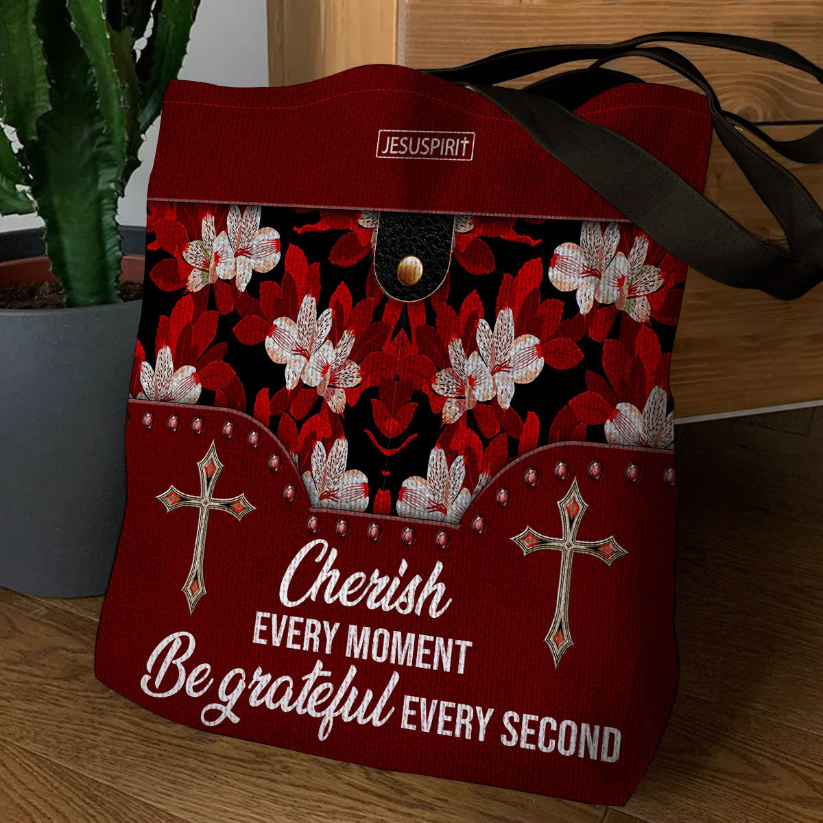 Cherish Every Moment - Christian Tote Bag GTTJS10107