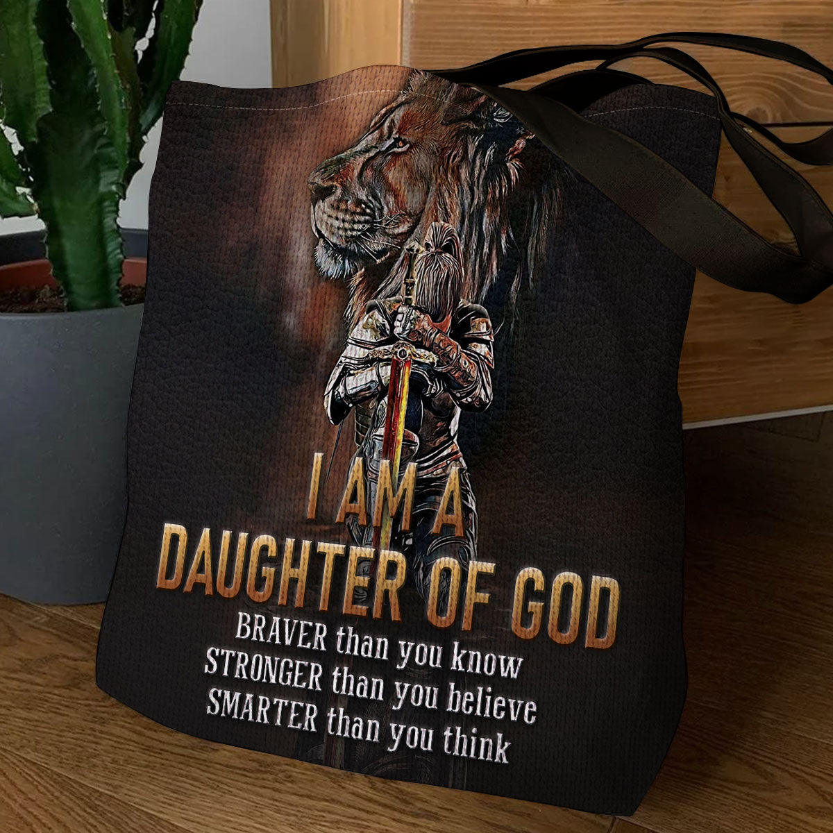 I Am A Daughter Of God - Faith Tote Bag - Gift For Daughter GTTJS10329
