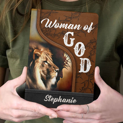 Man Of God - Personalized Leather Cover Notebook GMJSNB200127