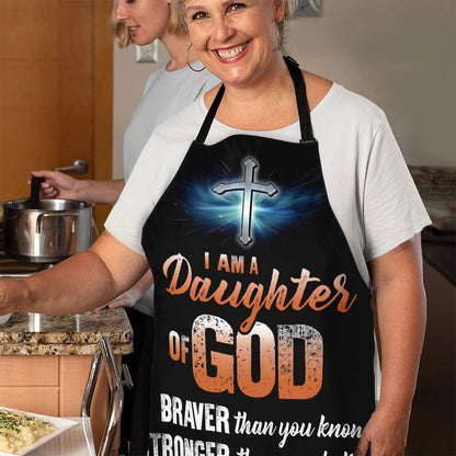 I Am A Daughter Of God - Christian Apron