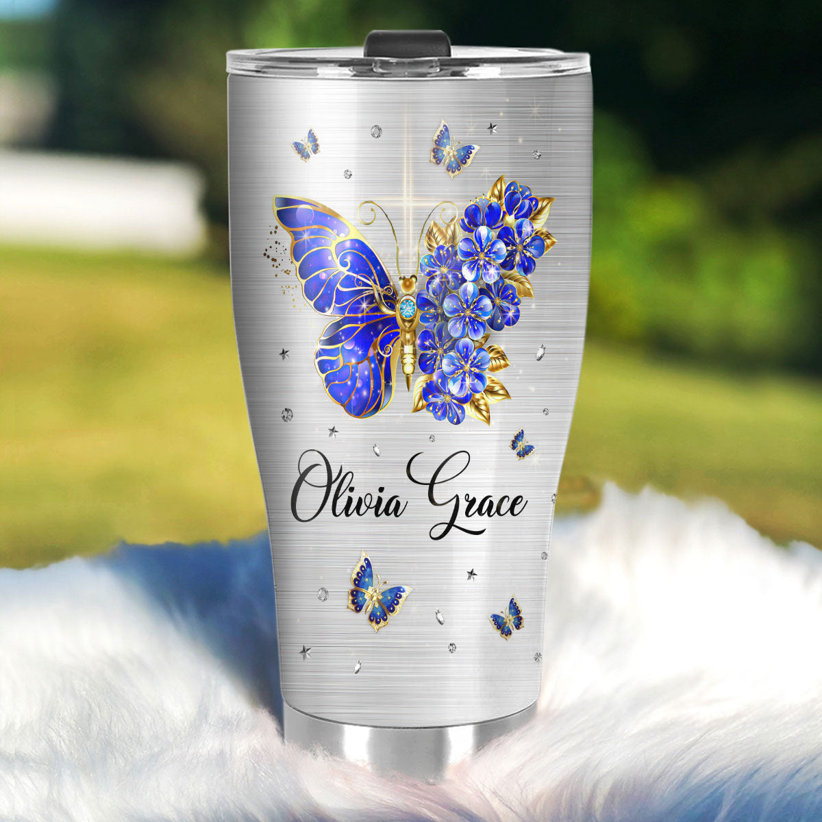 God Says You Are Unique - Personalized Tumbler