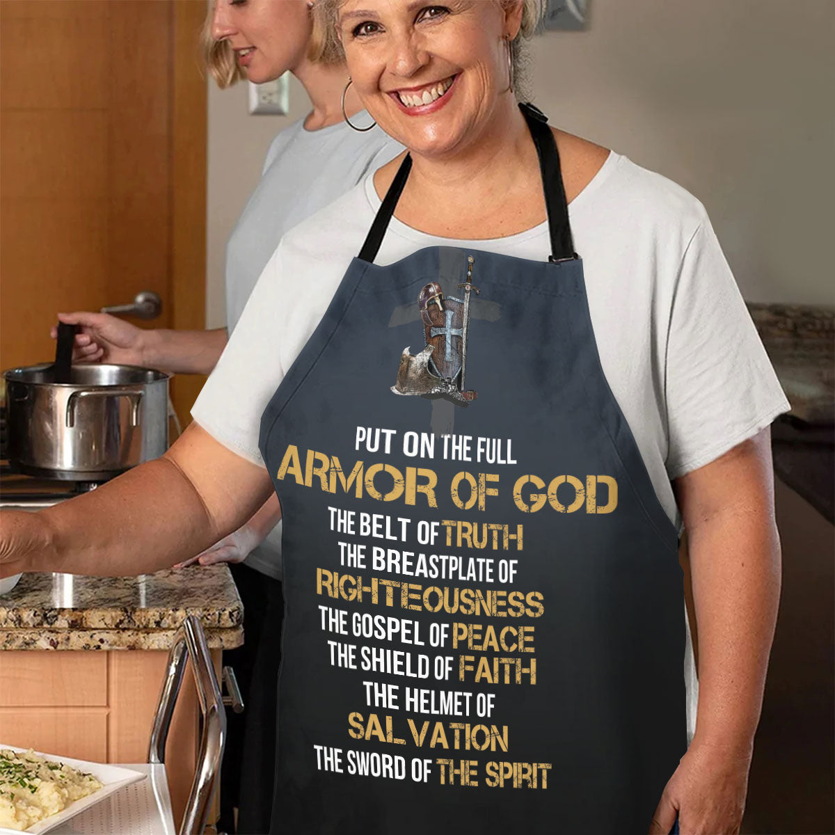 Full Armor of God - Faithful Kitchen Apron