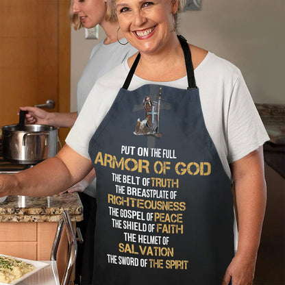 Full Armor of God - Faithful Kitchen Apron