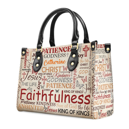 Faith Inspiration - Personalized Leather Handbag for Women GMJSLB200023
