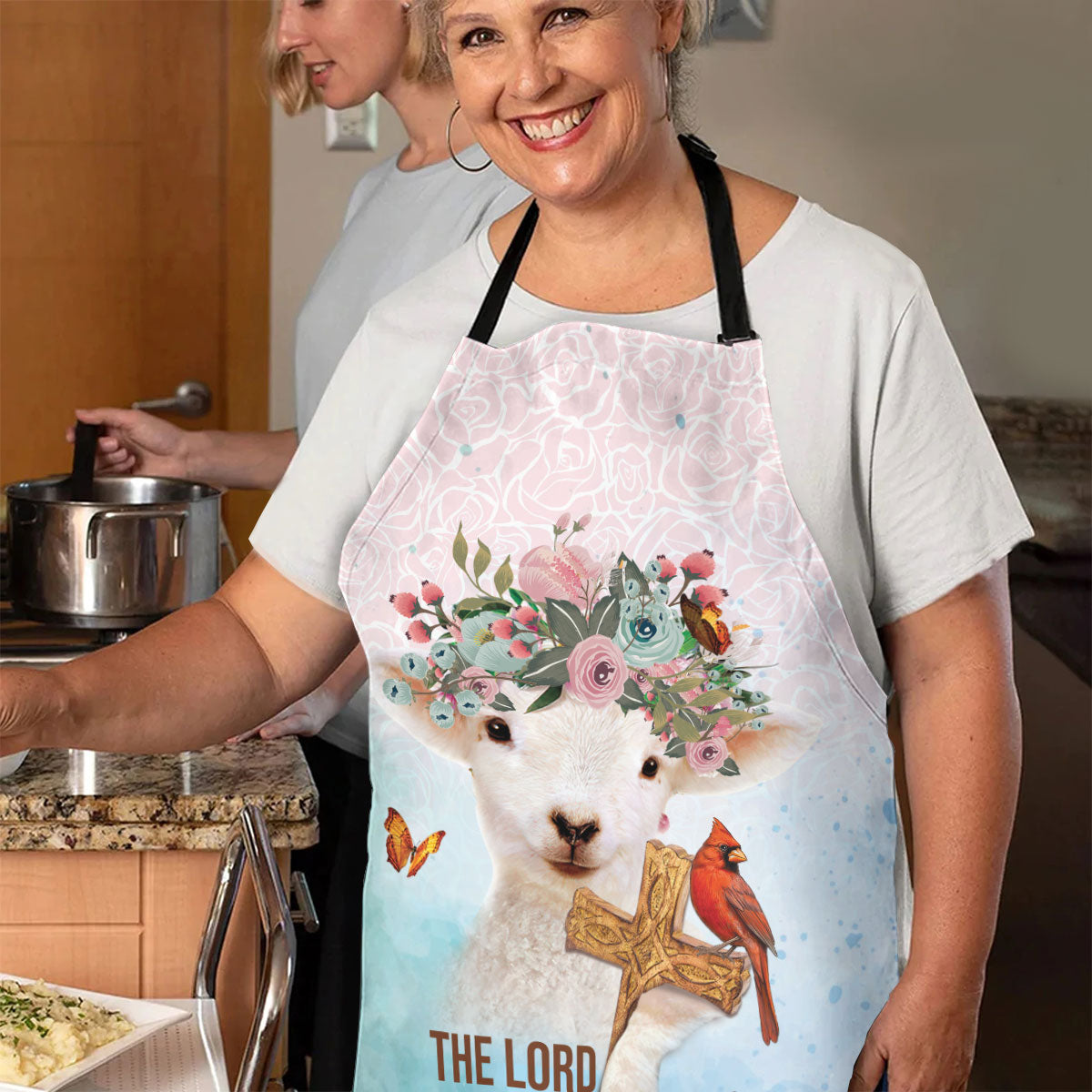 Psalm 23:1 Gift for Women - Inspirational Apron