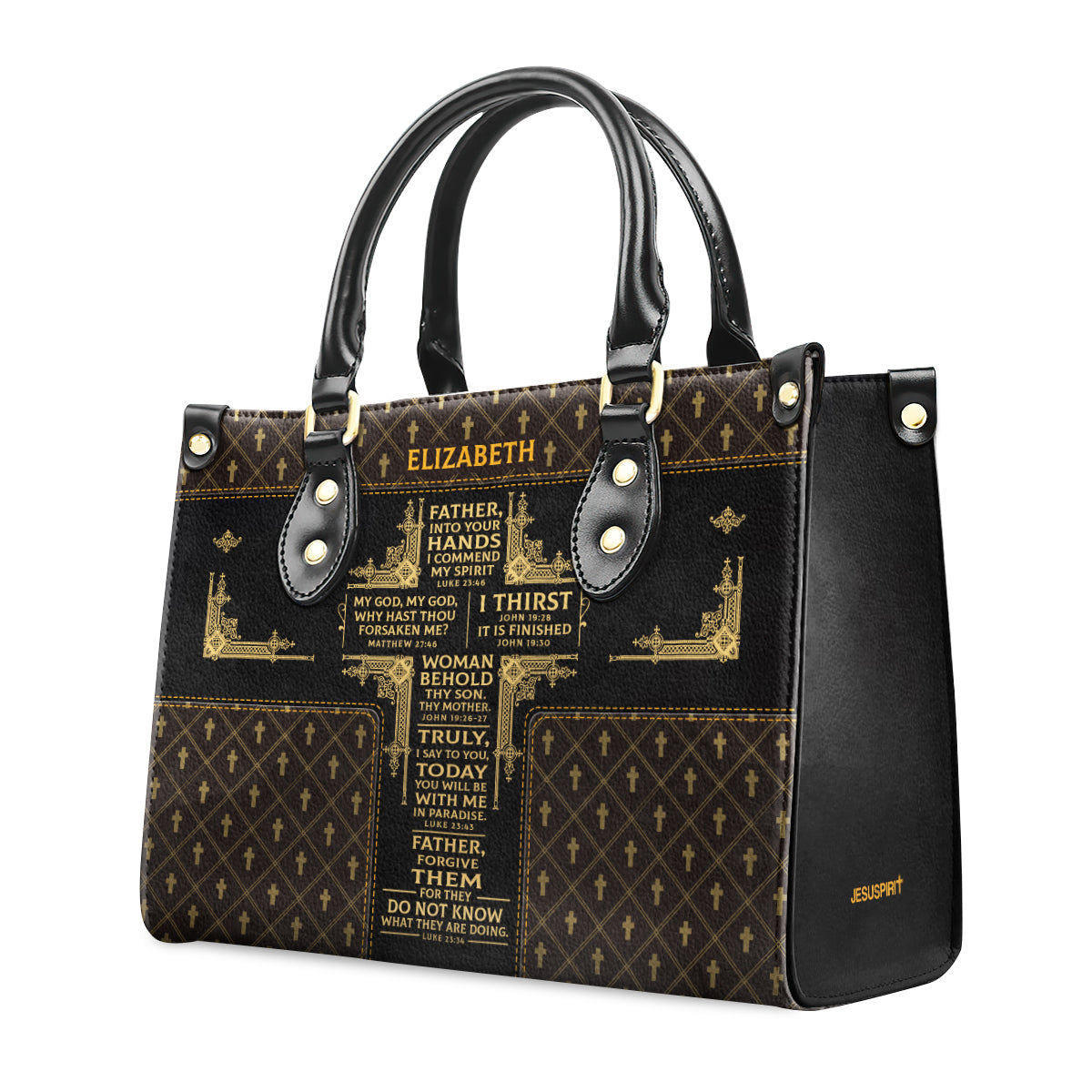 Faith-Inspired - Personalized Leather Handbag GMJSLB200001