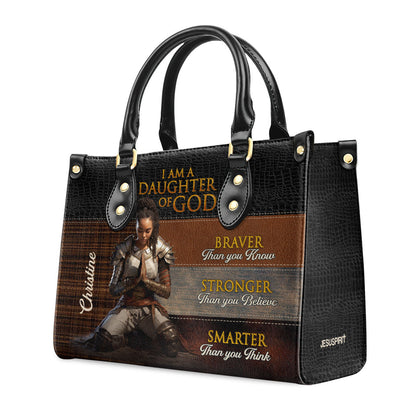 Faith-Inspired - Personalized Leather Handbag GMJSLB200031