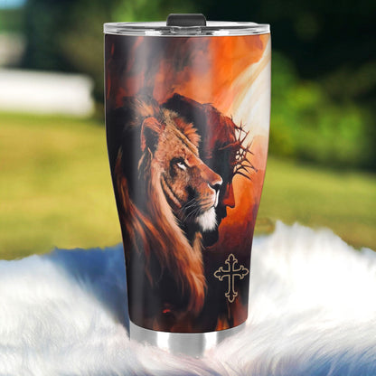Know Jesus Know Peace - Personalized Stainless Steel Tumbler