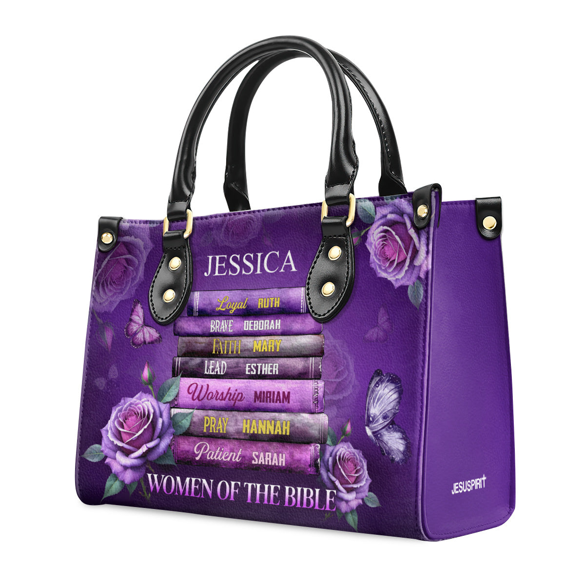 Women of Bible - Personalized Leather Handbag GMJSLB200097