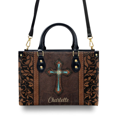Faith-Inspired - Personalized Leather Handbag GMJSLB200108