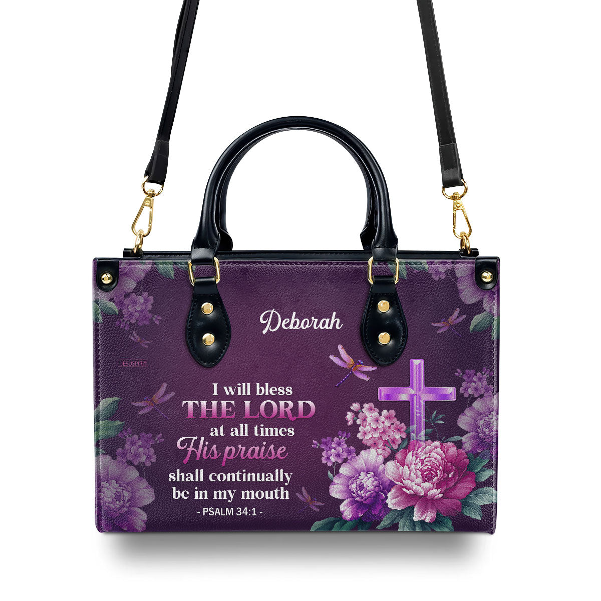 Faith Quote - Christian Leather Handbag GMJSLB200096