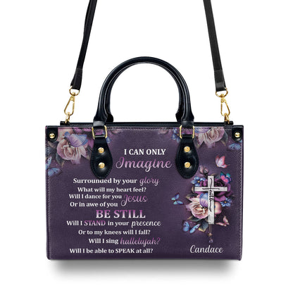 Faith-Inspired - Personalized Leather Handbag for Women GMJSLB200096