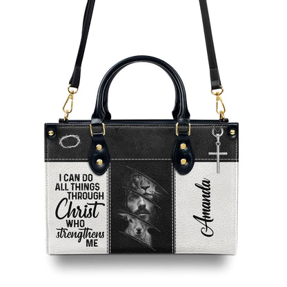 Faith-Inspired - Personalized Leather Handbag for Women GMJSLB200108