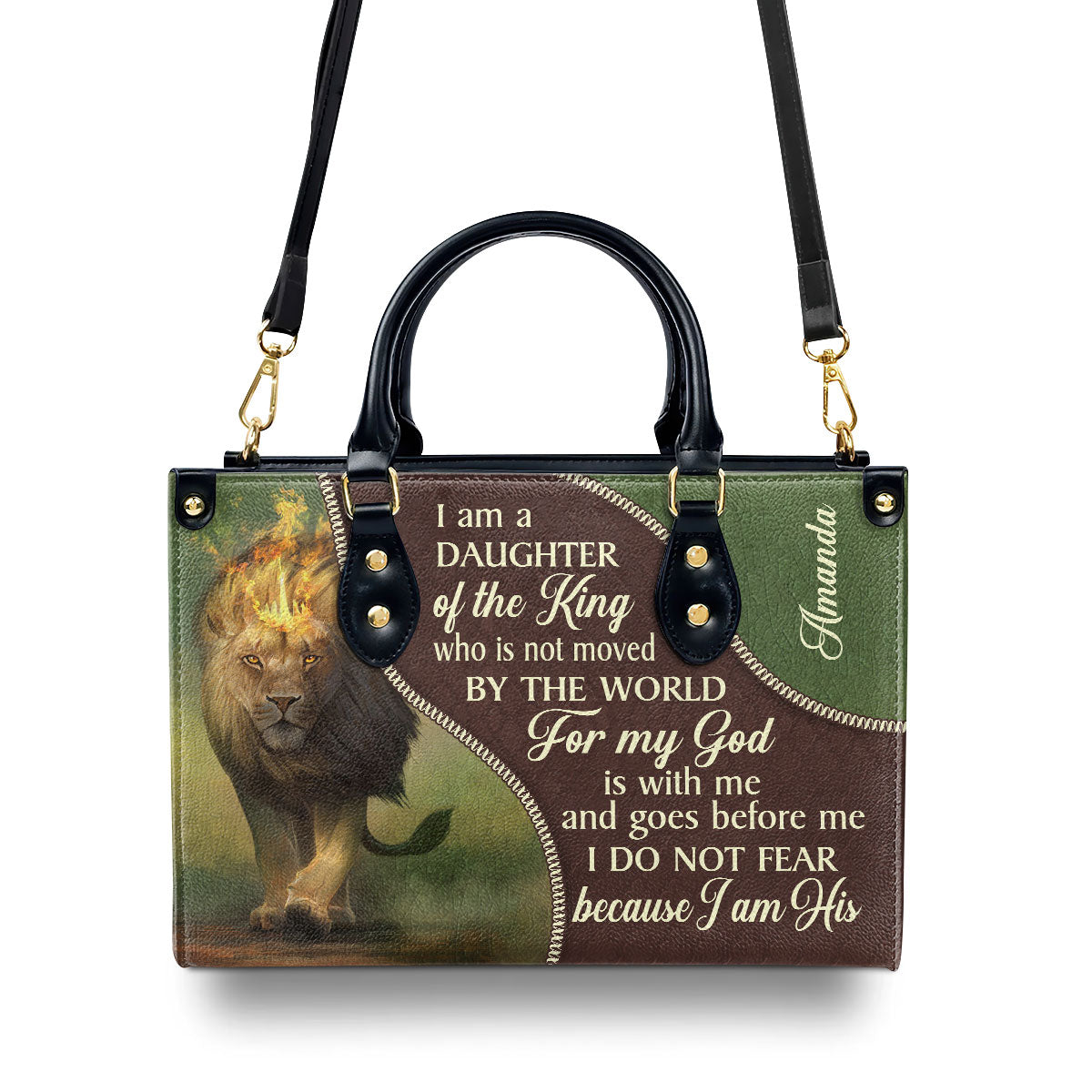 Faith-Based Gift for Daughter - Personalized Leather Handbag GMJSLB200096