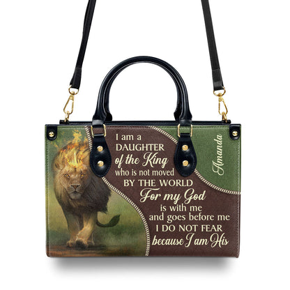 Faith-Based Gift for Daughter - Personalized Leather Handbag GMJSLB200096