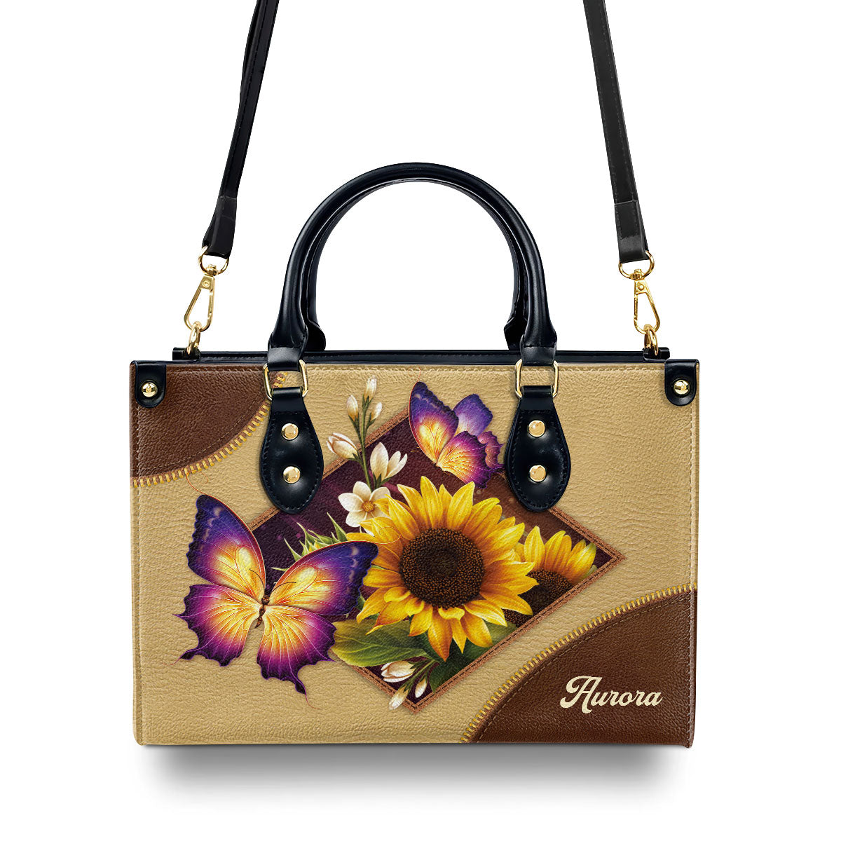 Faith-Inspired - Personalized Leather Handbag GMJSLB200086