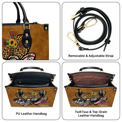 Faith in Action - Personalized Leather Handbag GMJSLB200032