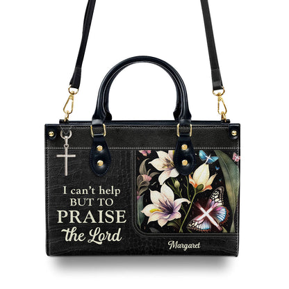 Christian Faith - Personalized Leather Handbag GMJSLB200044