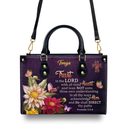 Trust In The Lord - Leather Handbag GMJSLB200084