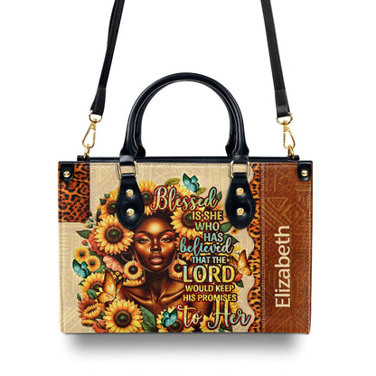 Faith-Inspired - Personalized Leather Handbag GMJSLB200009