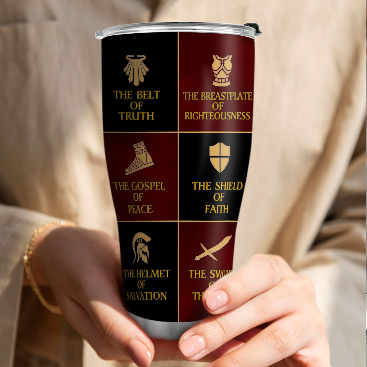 Gospel of Peace - Personalized Stainless Steel Tumbler