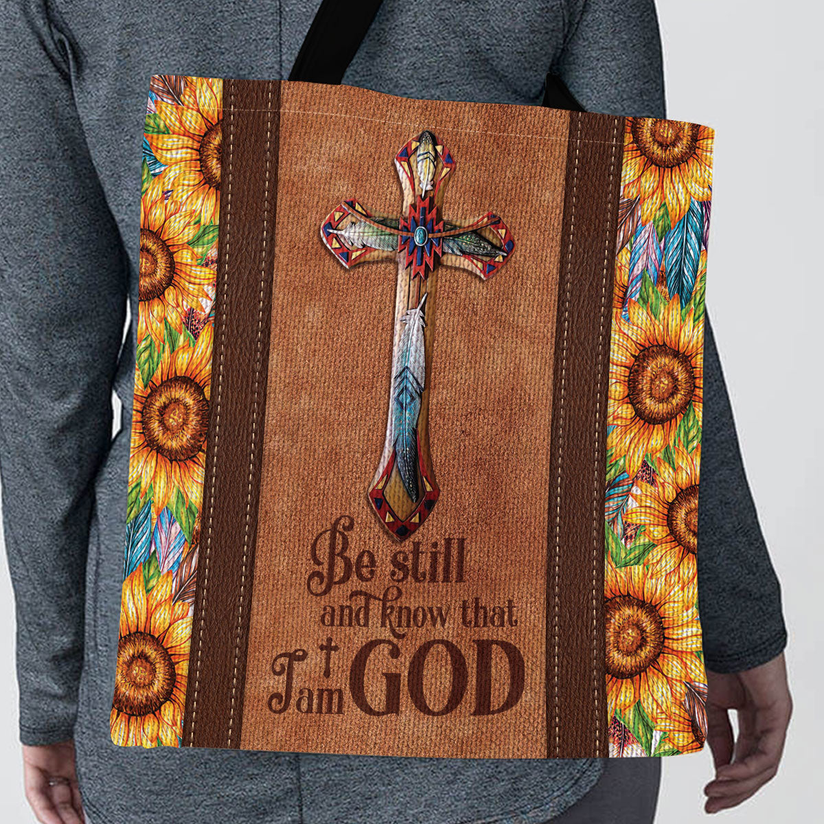 Be Still and Know - Tote Bag Psalm 46:10 Faith Gift GTTJS10351