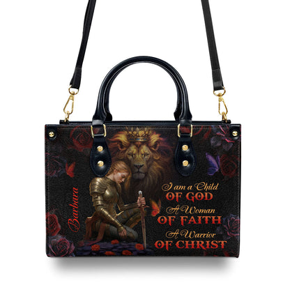 Faith-Inspired - Personalized Leather Handbag GMJSLB200025