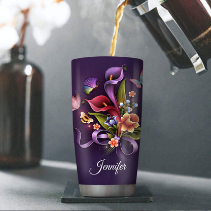 Born Of God Inspirational - Personalized Stainless Steel Tumbler