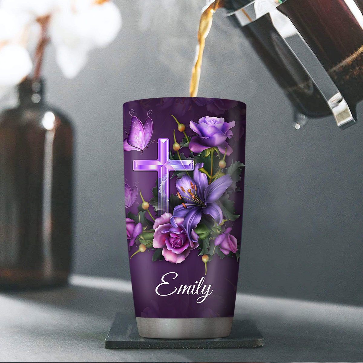 Believe That You Have Received It - Personalized Stainless Steel Tumbler