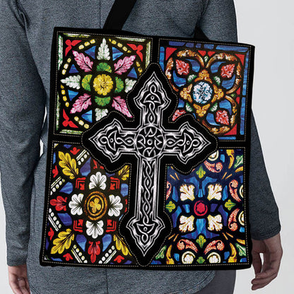 Inspirational Faith - Cross Design Tote Bag GTTJS10353