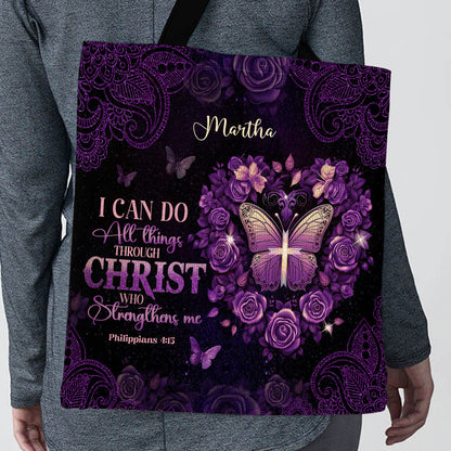 Matthew 5:8 Gift for Women - Personalized Tote Bag GTTJS10247