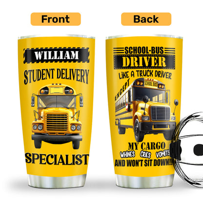 Thank You Bus Driver - Personalized Tumbler