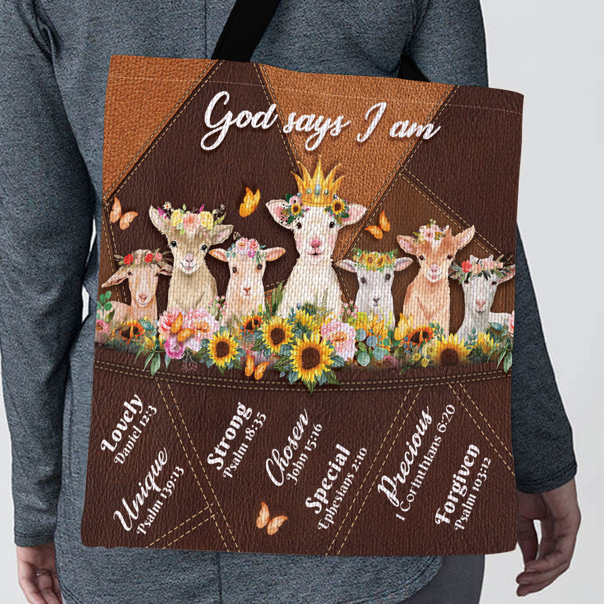 God Says You Are Chosen - Christian Tote Bag GTTJS10342