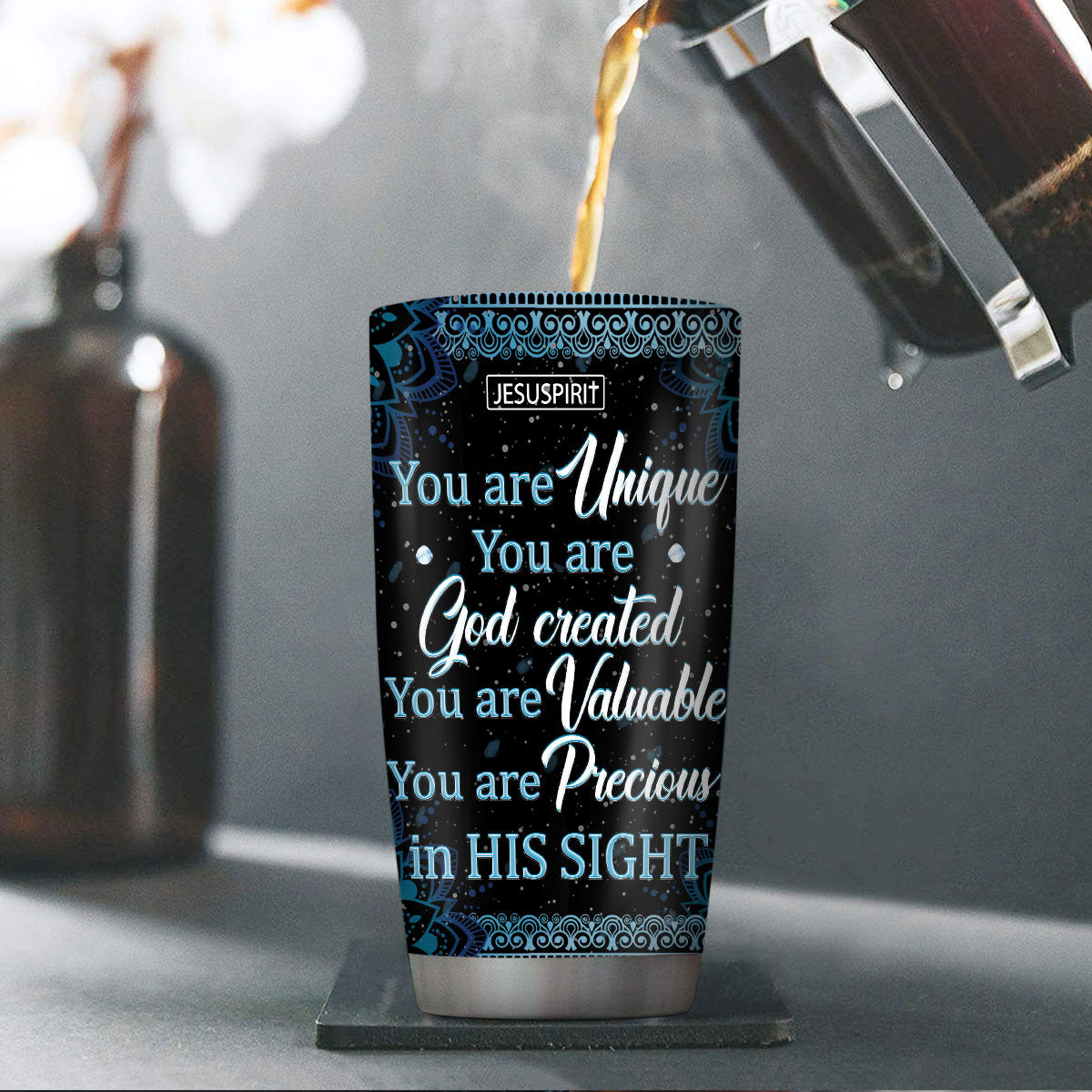 You Are Precious in His Sight - Personalized Tumbler