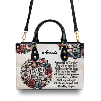 Faith Quote - Personalized Leather Handbag for Her GMJSLB200009