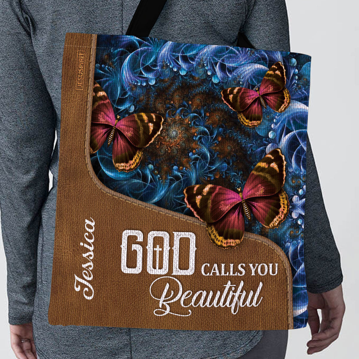 God Calls You Beautiful - Personalized Tote Bag GTTJS10145