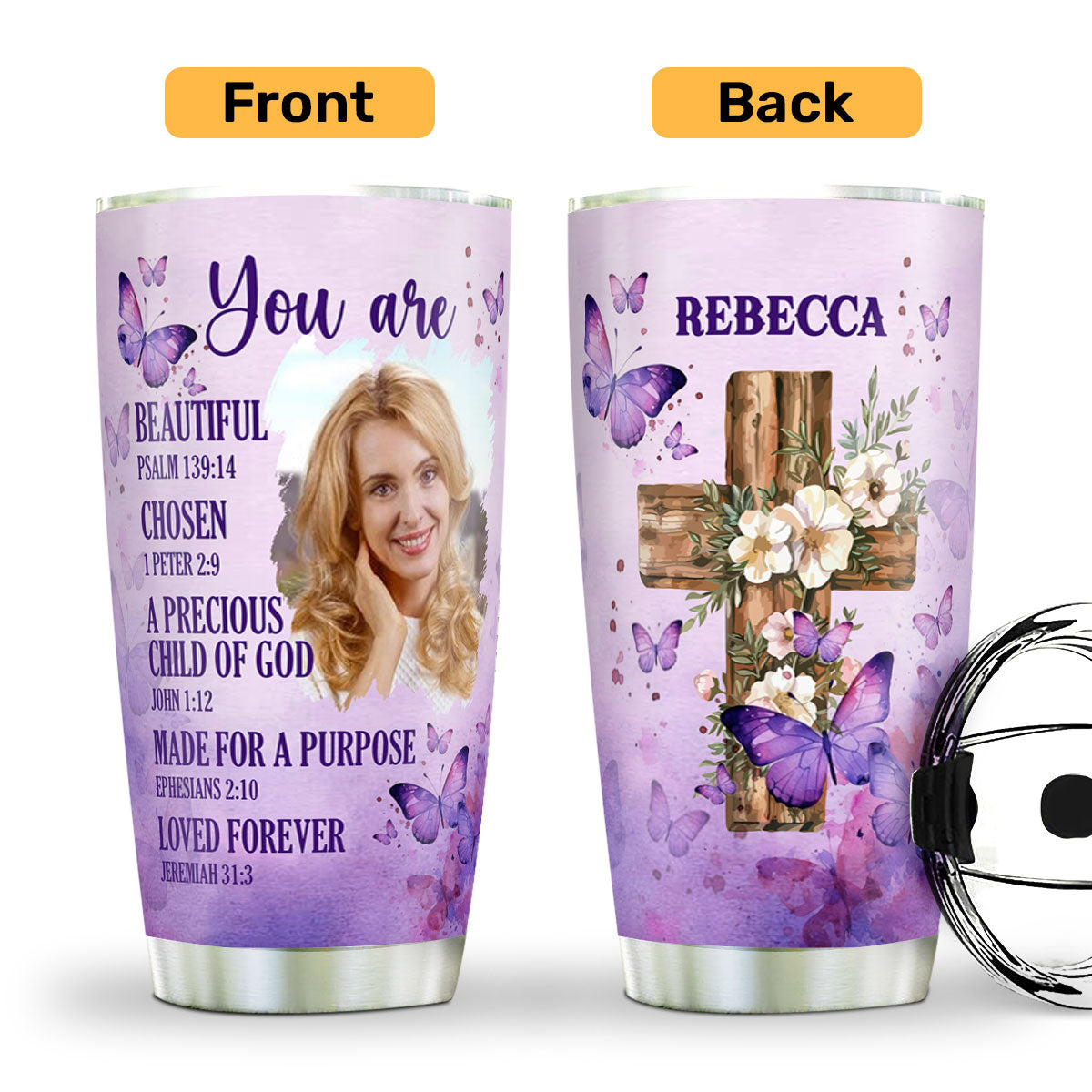 A Precious Child of God - Personalized Tumbler